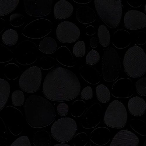 BS 2432-58 Галька чёрная матовая, пленка ПВХ для фасадов МДФ